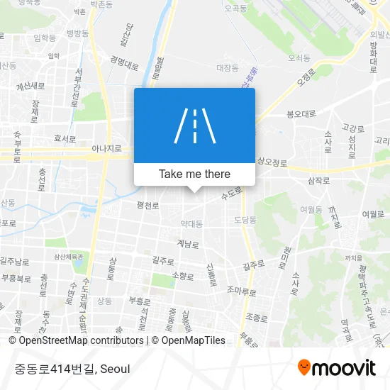 중동로414번길 map