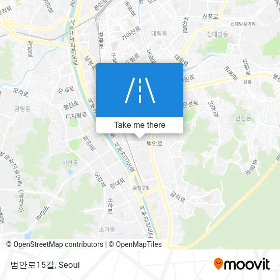 범안로15길 map