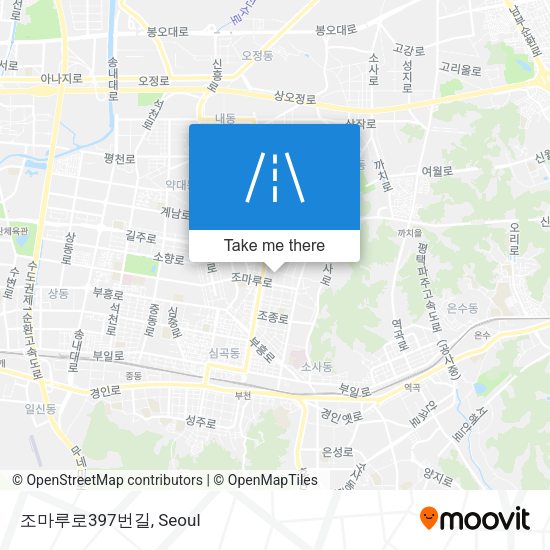 조마루로397번길 map