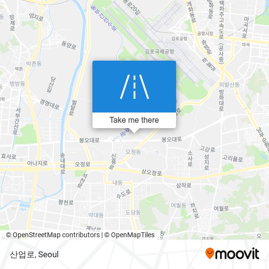 산업로 map