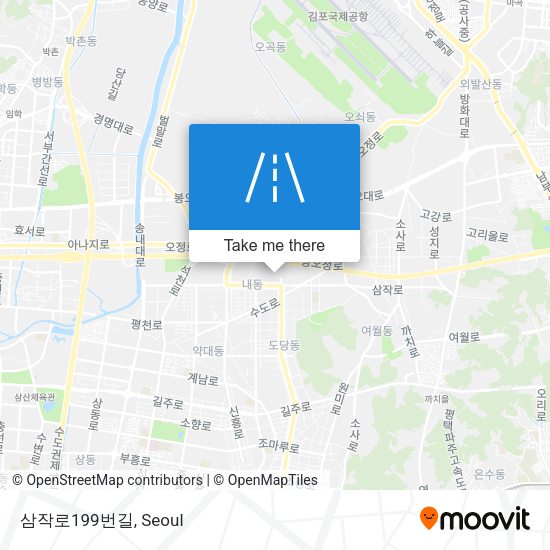 삼작로199번길 map
