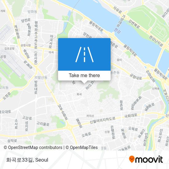 화곡로33길 map