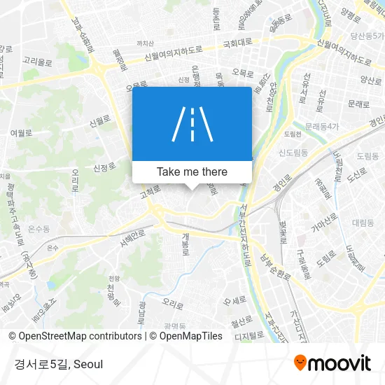 경서로5길 map