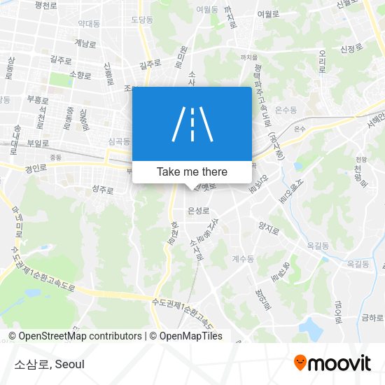 소삼로 map