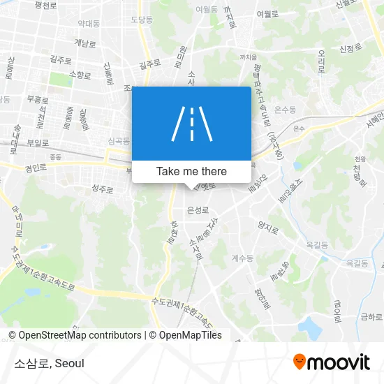 소삼로 map