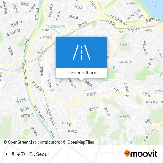 대림로7다길 map