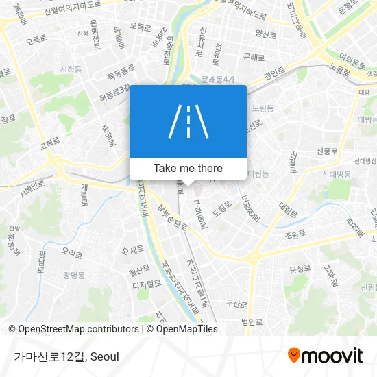 가마산로12길 map