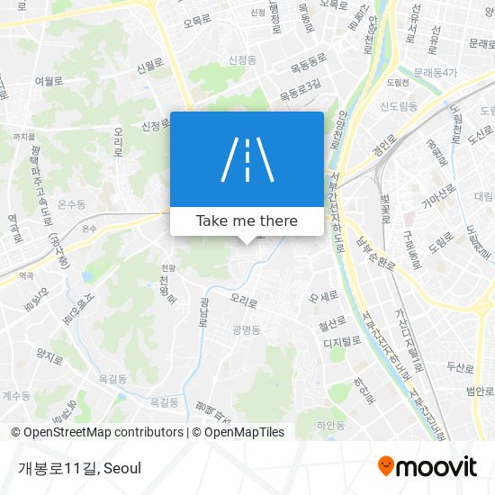 개봉로11길 map