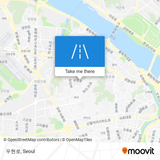 우현로 map