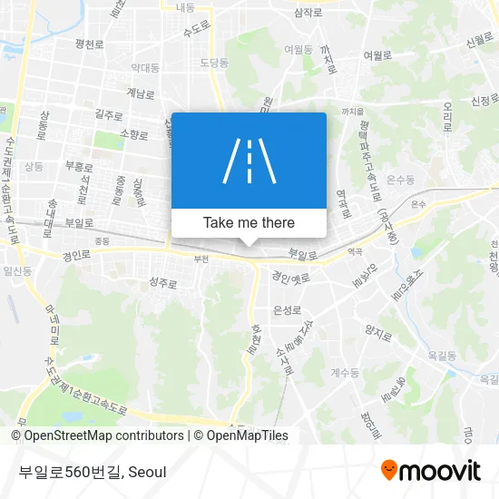부일로560번길 map