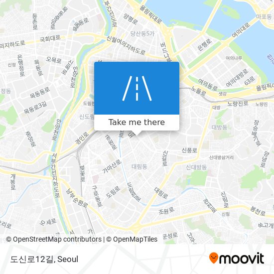 도신로12길 map