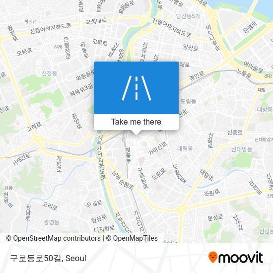 구로동로50길 map