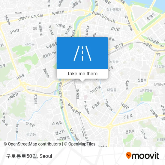 구로동로50길 map