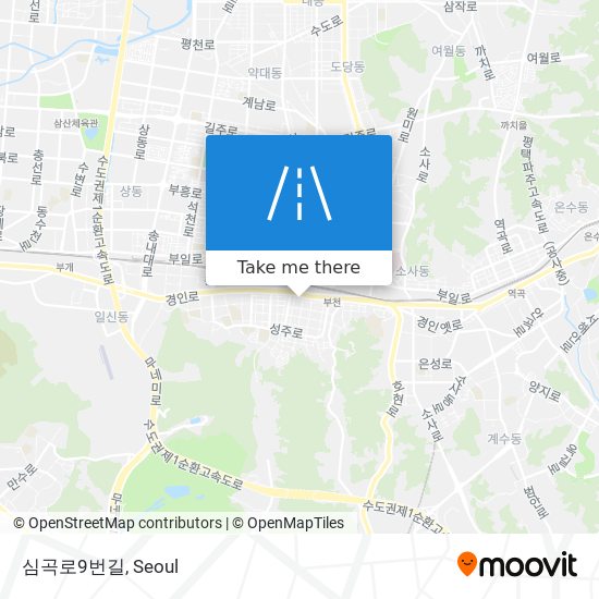 심곡로9번길 map