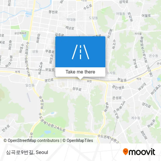 심곡로9번길 map