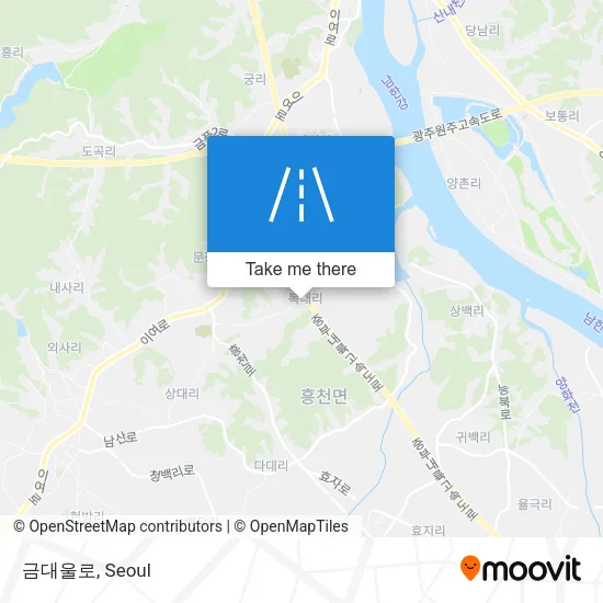 금대울로 map