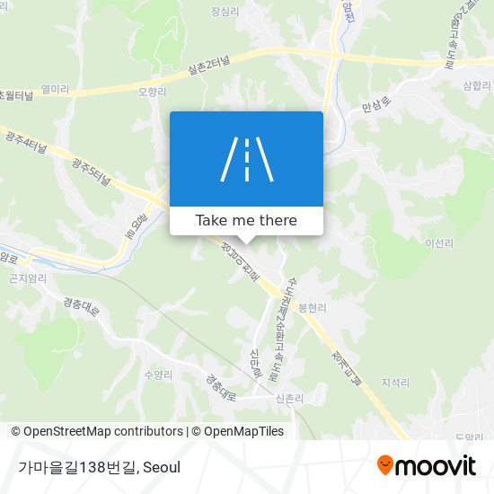 가마을길138번길 map