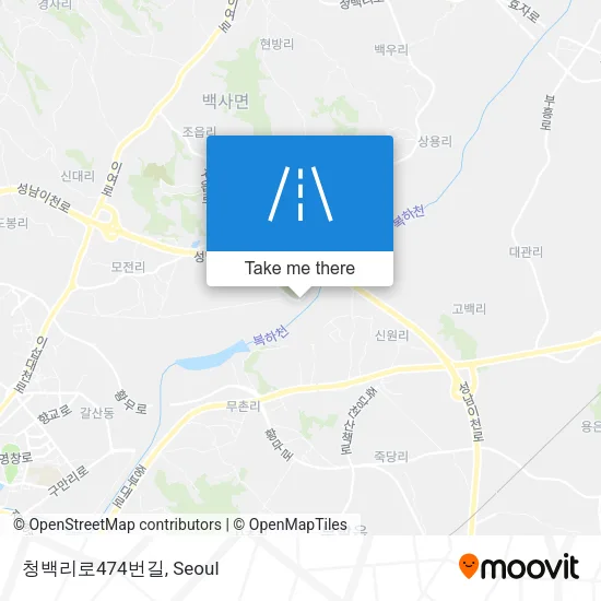 청백리로474번길 map