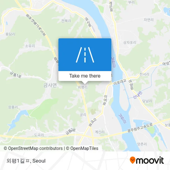 외평1길ㅍ map