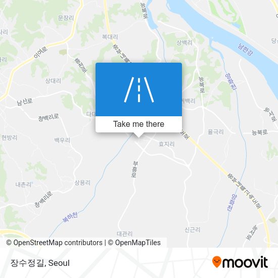 장수정길 map