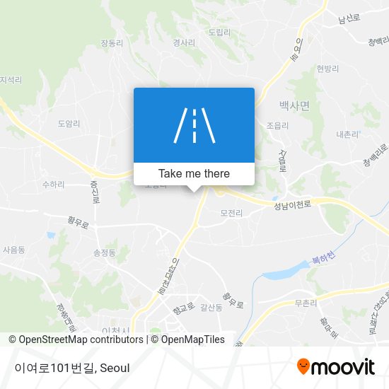 이여로101번길 map