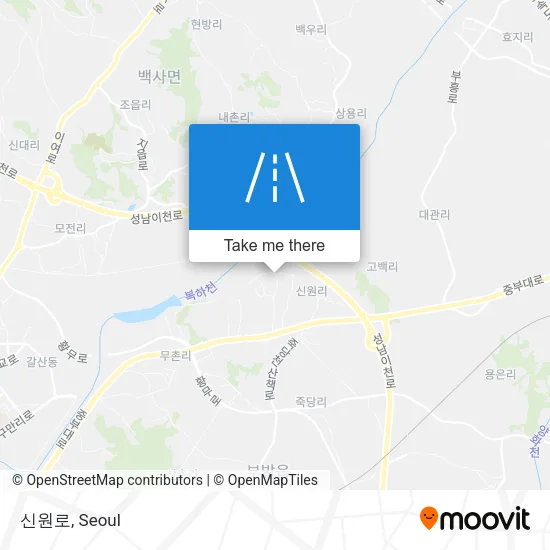 신원로 map