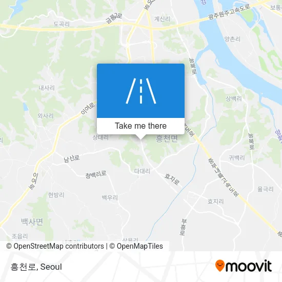 흥천로 map