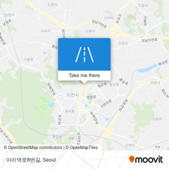 아리역로8번길 map
