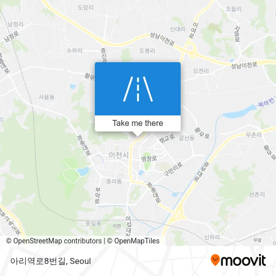 아리역로8번길 map