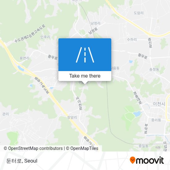 둔터로 map