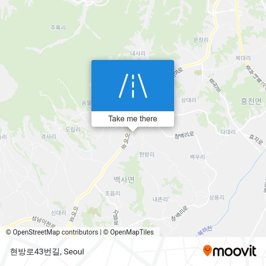 현방로43번길 map