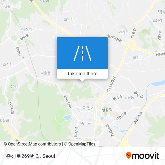 증신로269번길 map