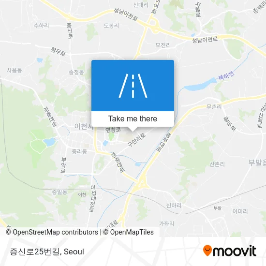 증신로25번길 map