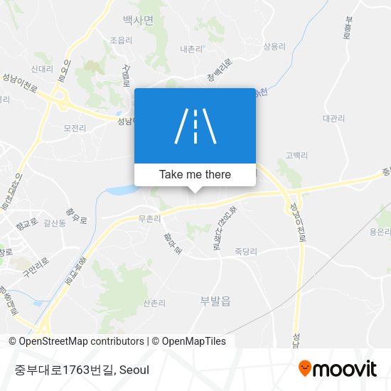중부대로1763번길 map