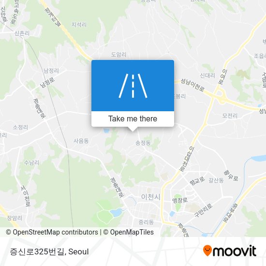 증신로325번길 map