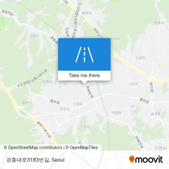 경충대로3183번길 map
