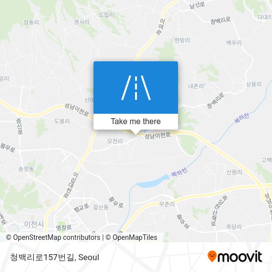 청백리로157번길 map
