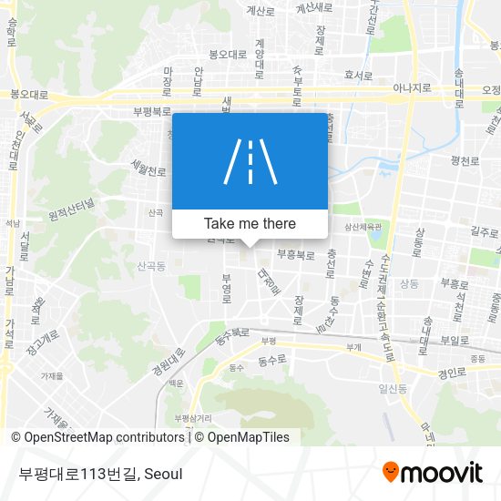 부평대로113번길 map