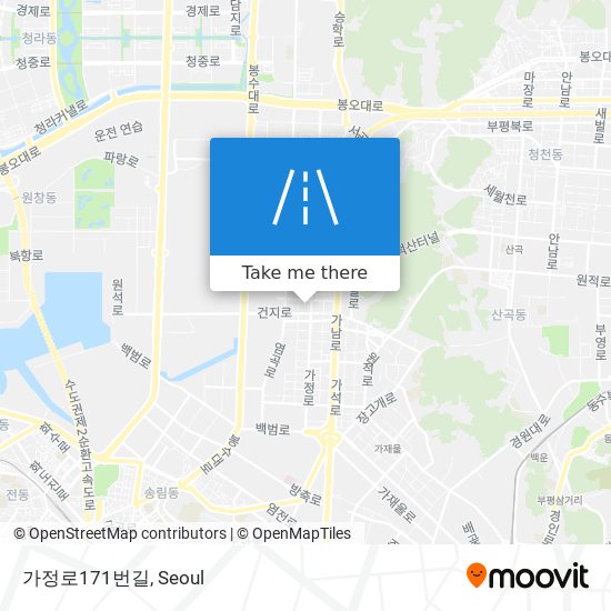 가정로171번길 map