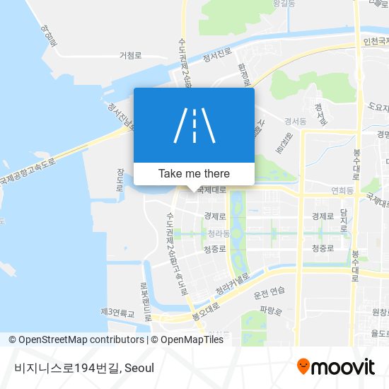 비지니스로194번길 map