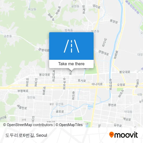 도두리로6번길 map