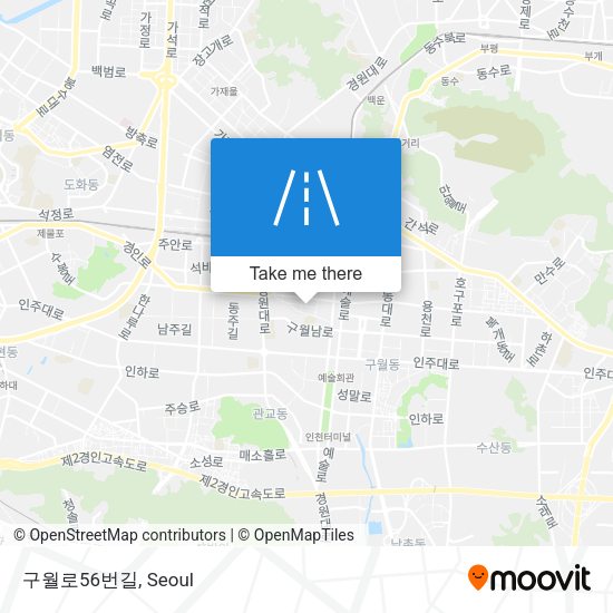 구월로56번길 map