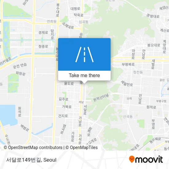 서달로149번길 map