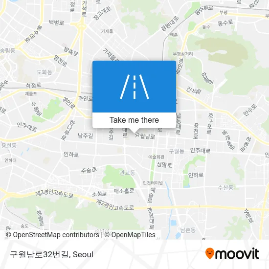 구월남로32번길 map