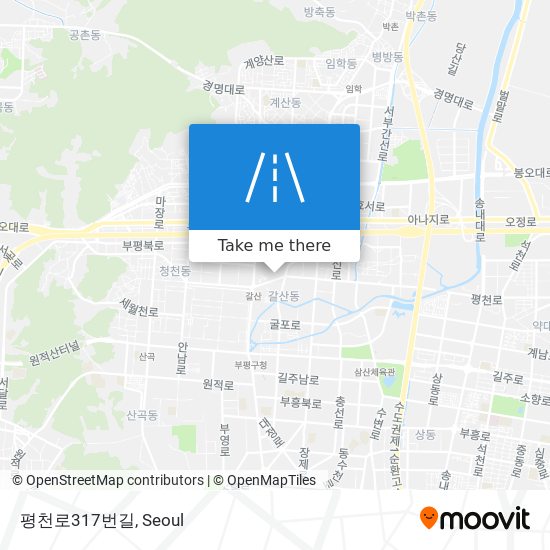 평천로317번길 map