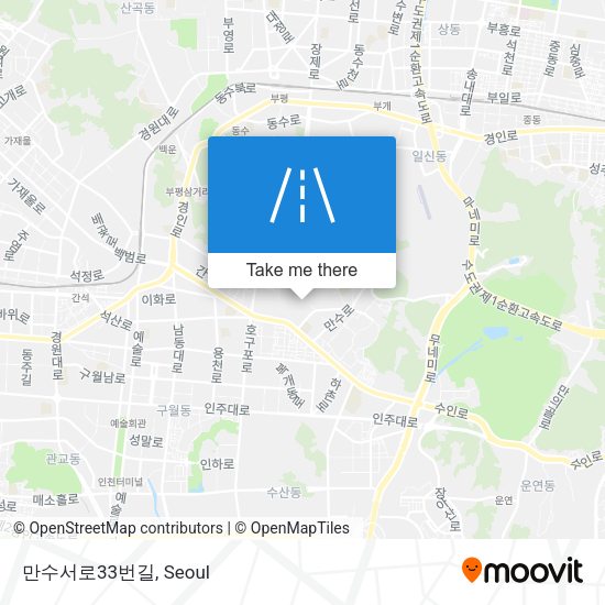만수서로33번길 map