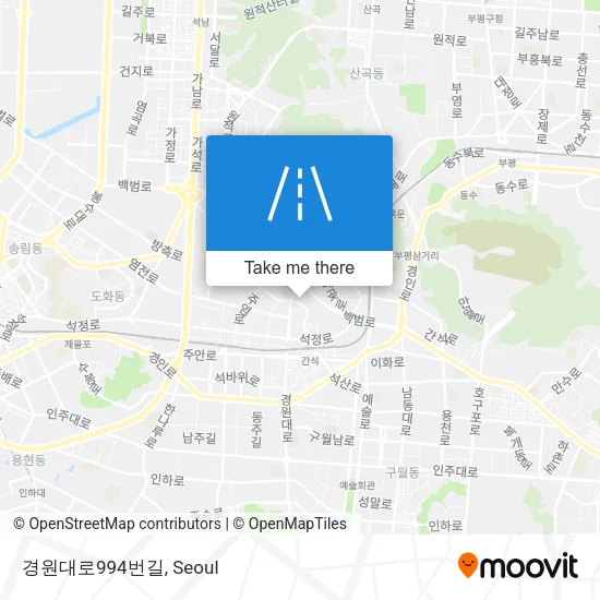 경원대로994번길 map