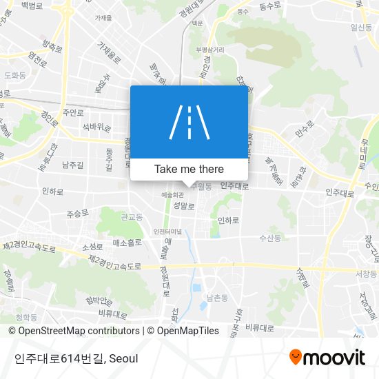 인주대로614번길 map