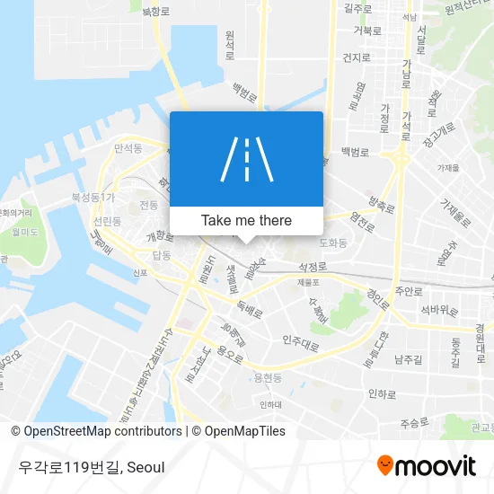 우각로119번길 map