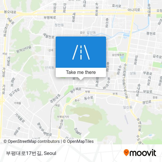 부평대로17번길 map